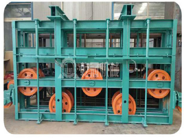 重錘式無(wú)極繩絞車(chē)張緊裝置